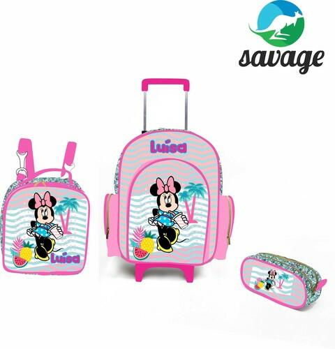 Kit Mochila Escolar Personalizado Escolha o tema