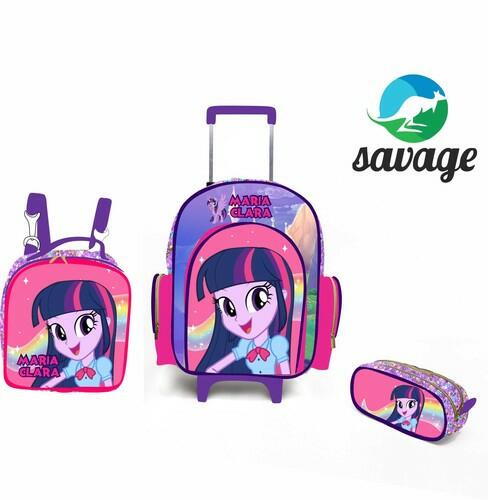 Kit Mochila Escolar Personalizado Escolha o tema