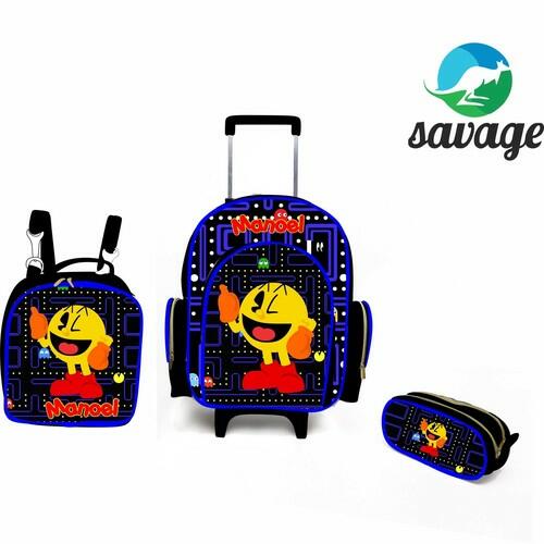 Kit Mochila Escolar Personalizado Escolha o tema
