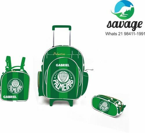 Kit Mochila Escolar Personalizado Escolha o tema