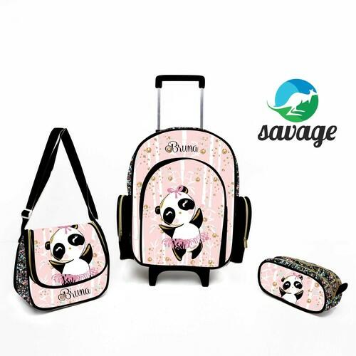 Kit Mochila Escolar Personalizado Escolha o tema
