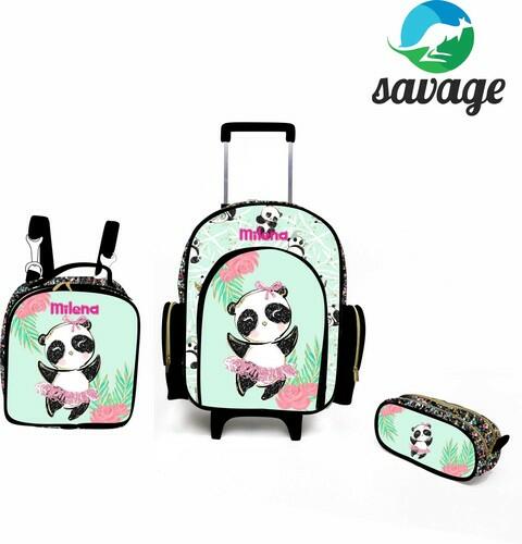 Kit Mochila Escolar Personalizado Escolha o tema