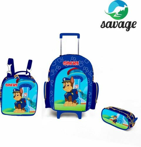Kit Mochila Escolar Personalizado Escolha o tema