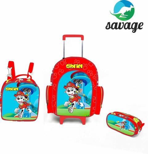 Kit Mochila Escolar Personalizado Escolha o tema