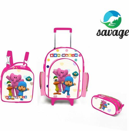 Kit Mochila Escolar Personalizado Escolha o tema