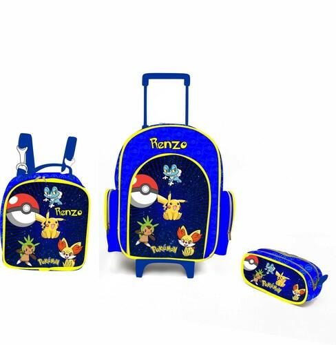 Kit Mochila Escolar Personalizado Escolha o tema