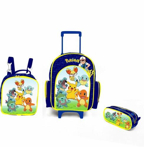 Kit Mochila Escolar Personalizado Escolha o tema