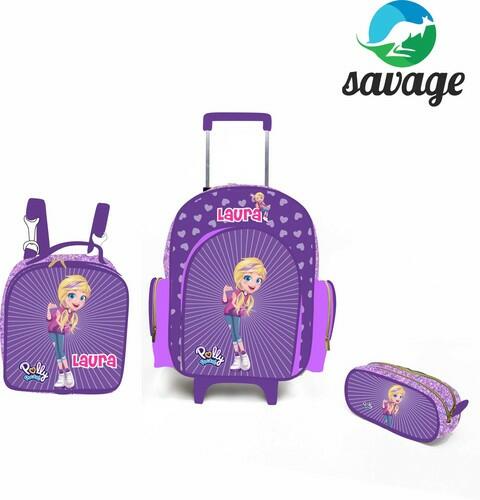 Kit Mochila Escolar Personalizado Escolha o tema
