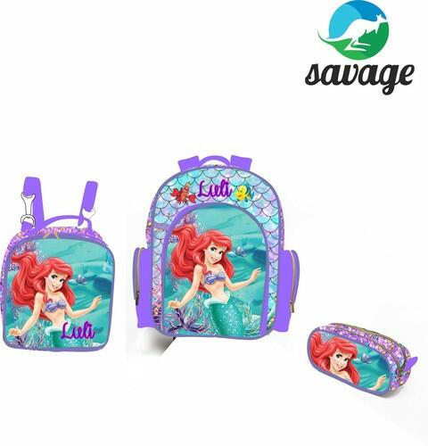 Kit Mochila Escolar Personalizado Escolha o tema