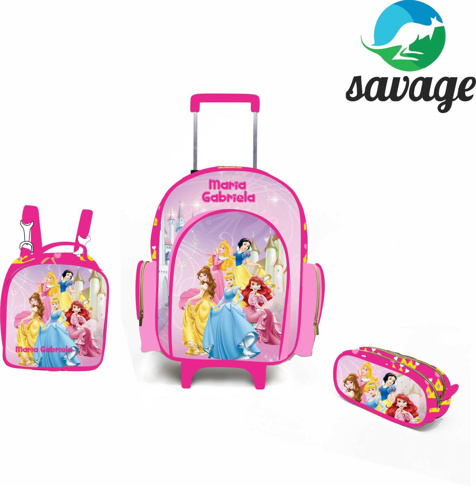 Kit Mochila Escolar Personalizado Escolha o tema