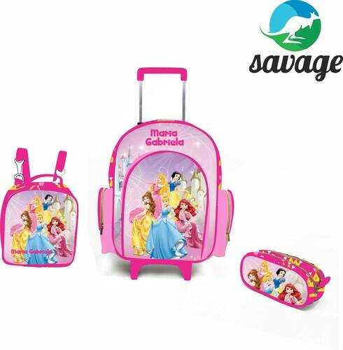 Kit Mochila Escolar Personalizado Escolha o tema