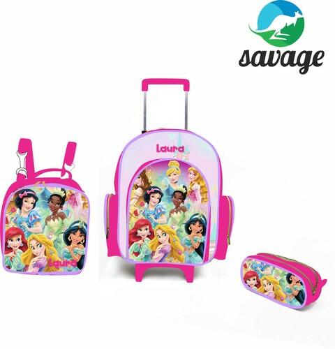 Kit Mochila Escolar Personalizado Escolha o tema