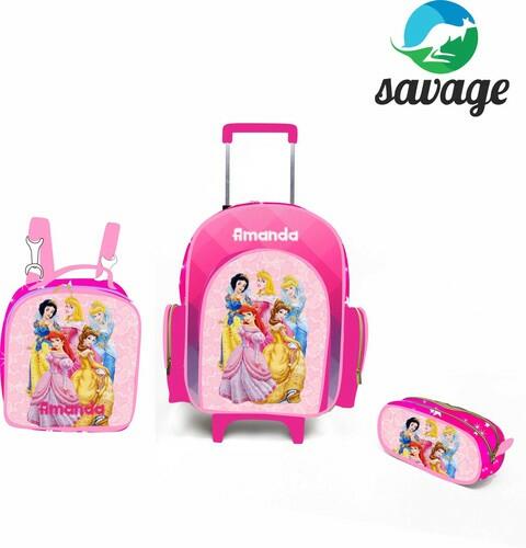 Kit Mochila Escolar Personalizado Escolha o tema