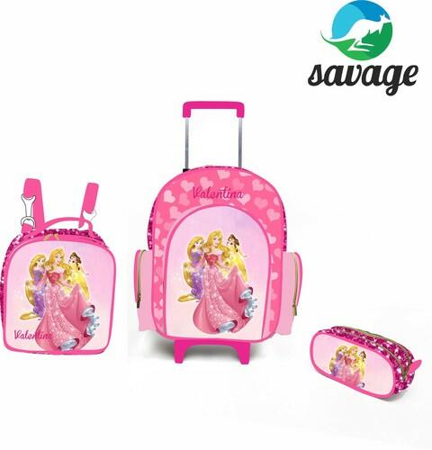 Kit Mochila Escolar Personalizado Escolha o tema