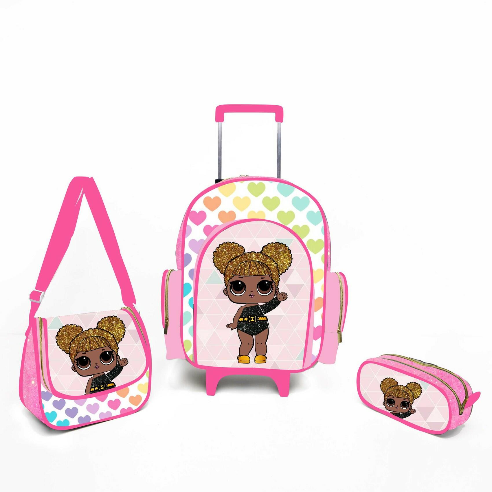 Kit Mochila Escolar Personalizado Escolha o tema