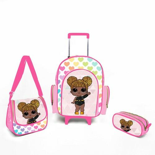 Kit Mochila Escolar Personalizado Escolha o tema