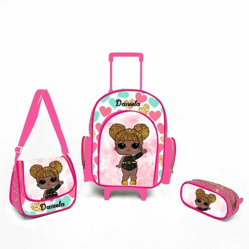 Kit Mochila Escolar Personalizado Escolha o tema