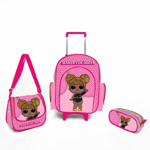 Kit Mochila Escolar Personalizado Escolha o tema
