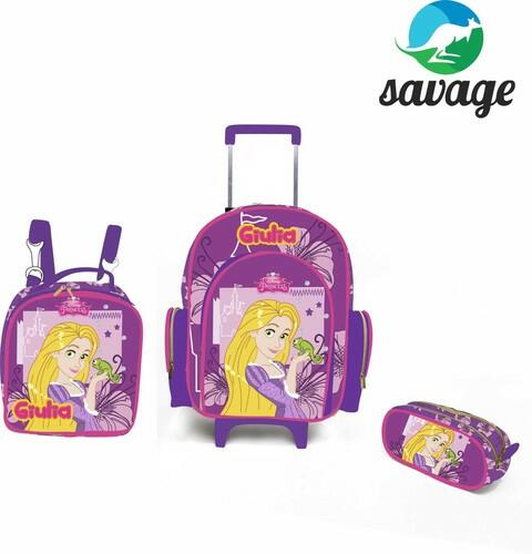 Kit Mochila Escolar Personalizado Escolha o tema