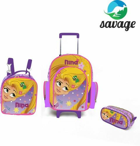 Kit Mochila Escolar Personalizado Escolha o tema