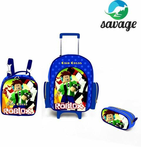 Kit Mochila Escolar Personalizado Escolha o tema