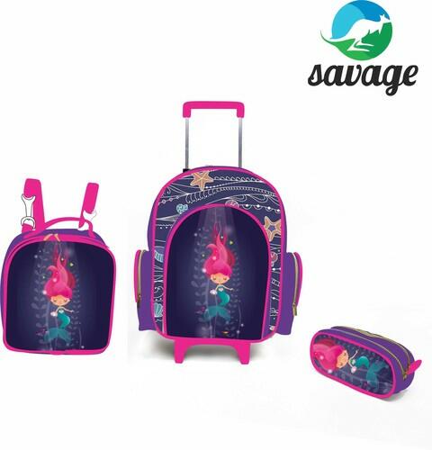 Kit Mochila Escolar Personalizado Escolha o tema