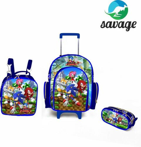 Kit Mochila Escolar Personalizado Escolha o tema