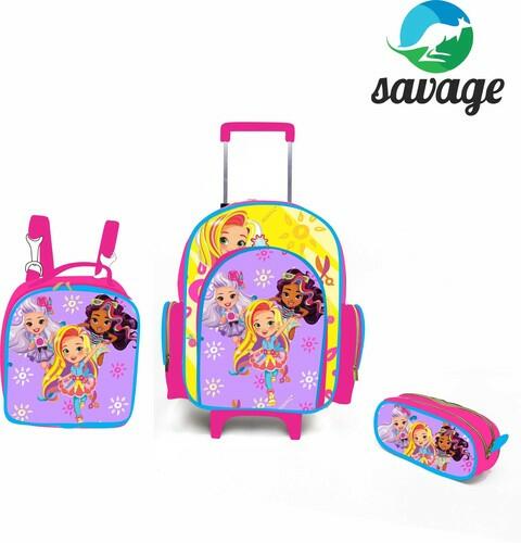 Kit Mochila Escolar Personalizado Escolha o tema