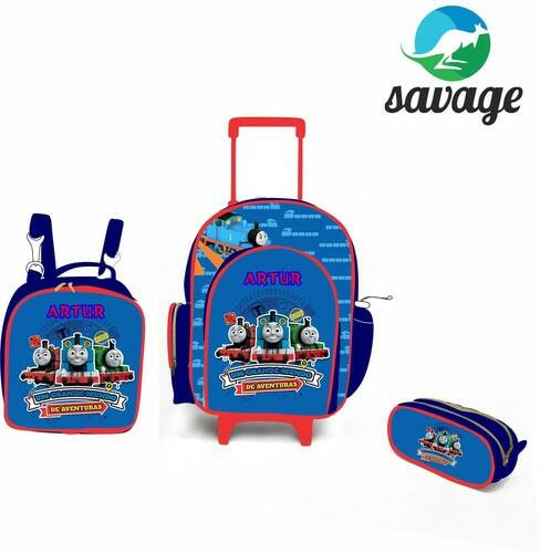 Kit Mochila Escolar Personalizado Escolha o tema