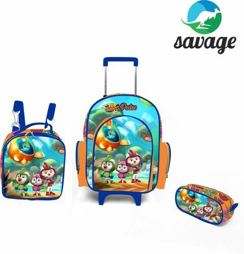 Kit Mochila Escolar Personalizado Escolha o tema