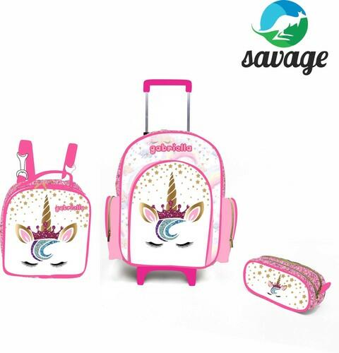 Kit Mochila Escolar Personalizado Escolha o tema