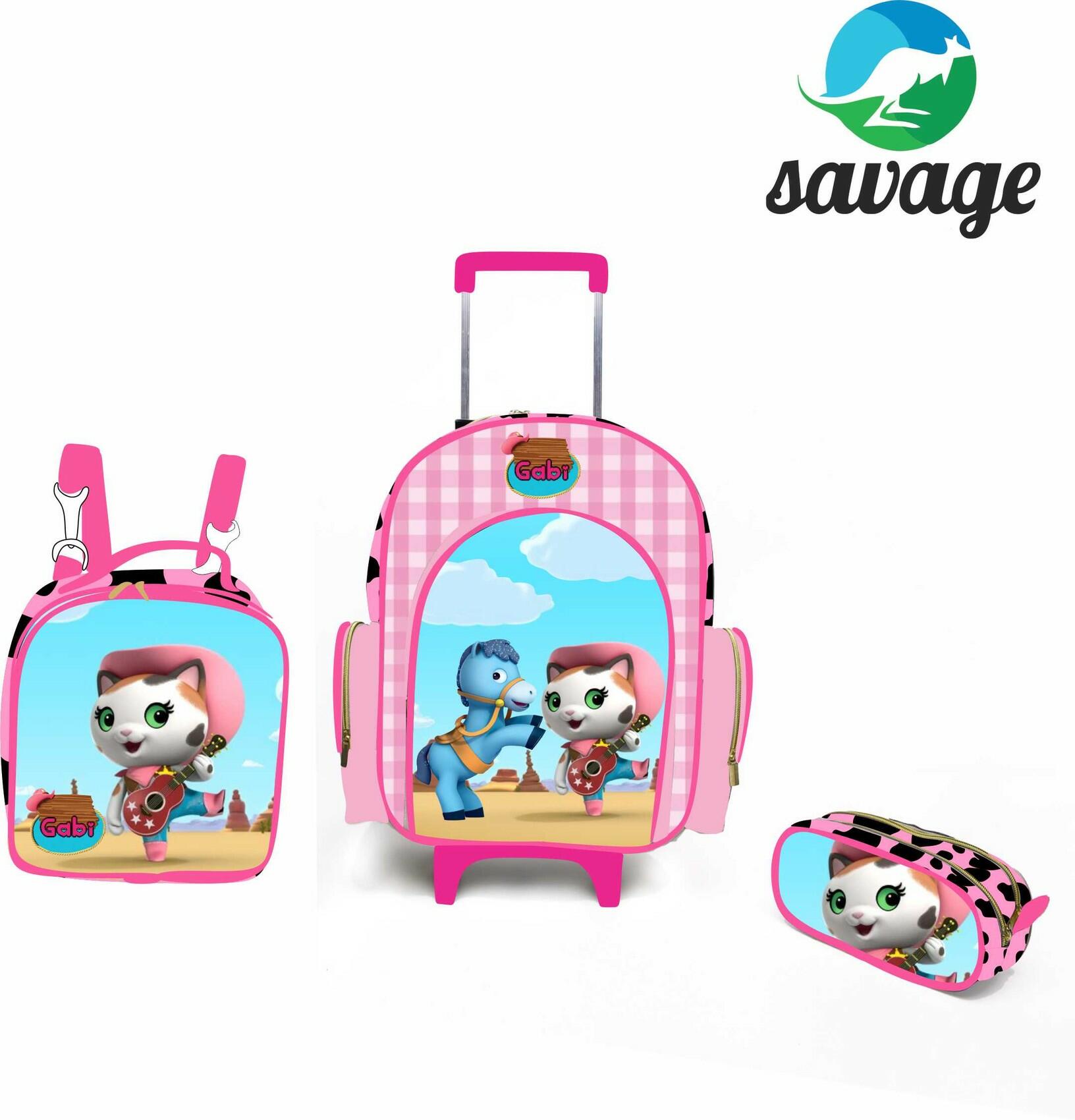 Kit Mochila Escolar Personalizado Escolha o tema