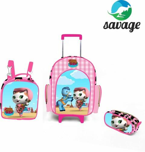 Kit Mochila Escolar Personalizado Escolha o tema
