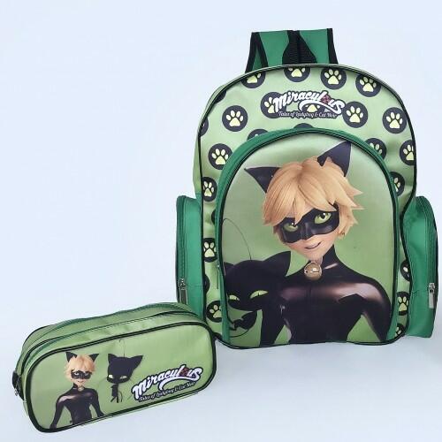 Kit Mochila e estojo