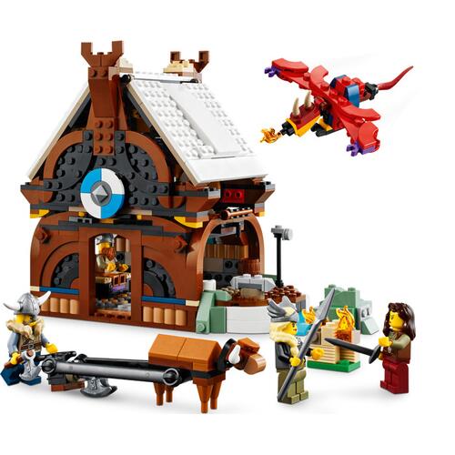 Lego Creator - Navio Viking e a Serpente de Midgard - 31132