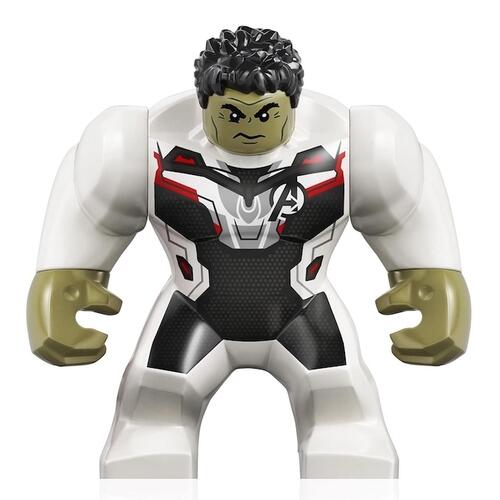 Lego Marvel Minifigura Grande Hulk Branco- 76144A