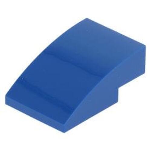 Lego Slope Curvado 2x3 - Azul - PN 24309 / CN 6198025