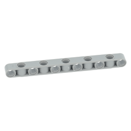 Lego Technic - Viga 1x11 Modular - Cinza Claro - PN 73507 / CN 6362250