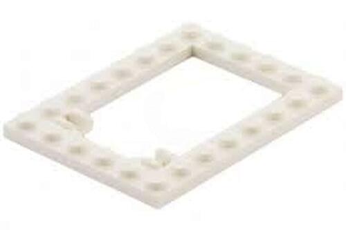 Lego Plate Suporte Porta Alapo 6x8 - Branco - PN 92107 / CN 6054973
