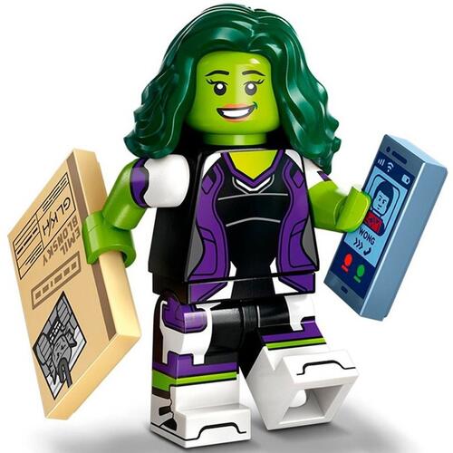 Lego Minifigura Srie Marvel 2 - She-Hulk - 71039-5