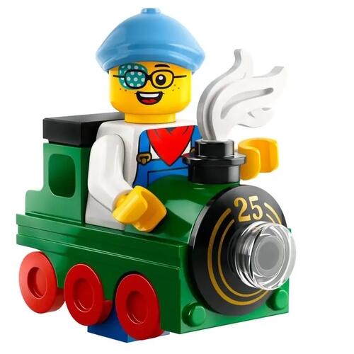 Lego Minifigura Srie 25 - Train Kid ( Criana no Trem ) - 71045-10