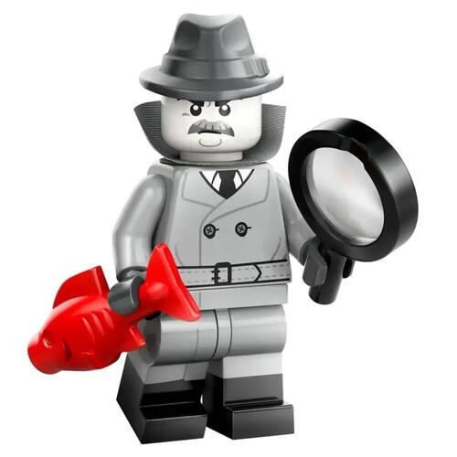 Lego Minifigura Srie 25 - Film Noir Detective ( Detetive de Filme P&B ) - 71045-1