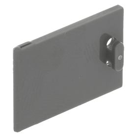 Comprar Lego Plate 1x2 c/ 1 clip no final - Preto - PN 63868 / CN