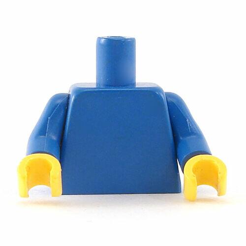 Lego Corpo / Torso Minifigura - Azul -  PN 76382 / 88585 / CN 4275815