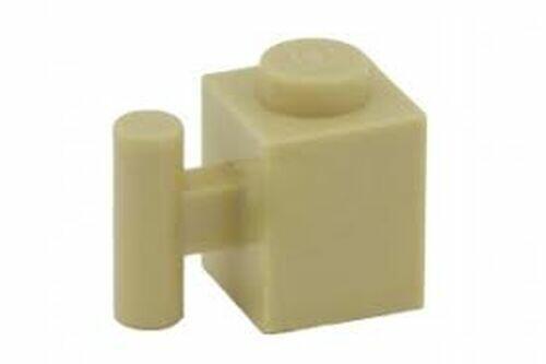 LEGO Brick Tijolo 1x1 com encaixe para clip - Bege - PN 2921 / 28917 / CN 292105 / 6170568 / 4185259