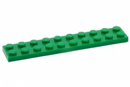 Lego Plate 2x10 - Verde - PN 3832 / CN 383228