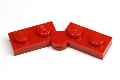 Lego Plate dobradia 1x4 - Vermelho - PN 2429 / 19954 / 73983 / CN 74230 / 6102786 / 4157107