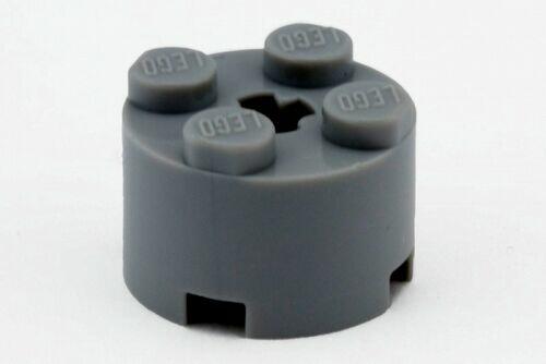 Lego Technic - Brick Tijolo Redondo 2x2 - Cinza Escuro - Pn 3941 / 6143 / CN 4249139