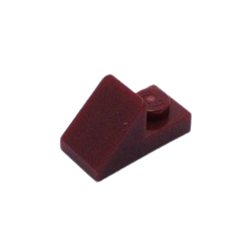 LEGO Slope 45 1 x 2 com Plate - Vermelho Escuro - PN 15672 / 92946 / CN 6251611