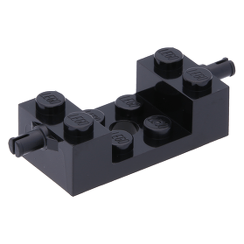 Lego Suporte p/ rodas 2x4 - Preto - PN 18892 / 42947 / CN 6097381 / 6102818 / 6369923